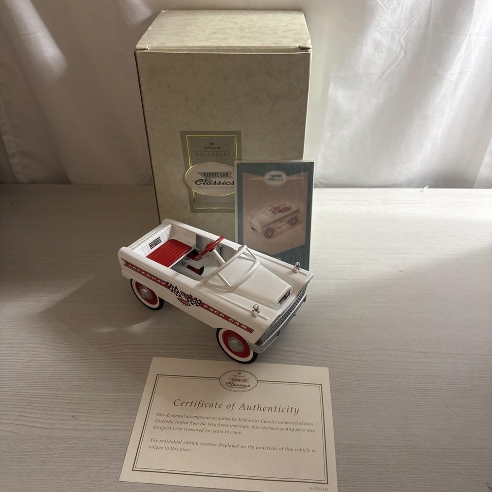 Vintage Hallmark Kiddie Classics 1961 Murray Speedway Pace Car – Box & COA - Picture 1 of 16